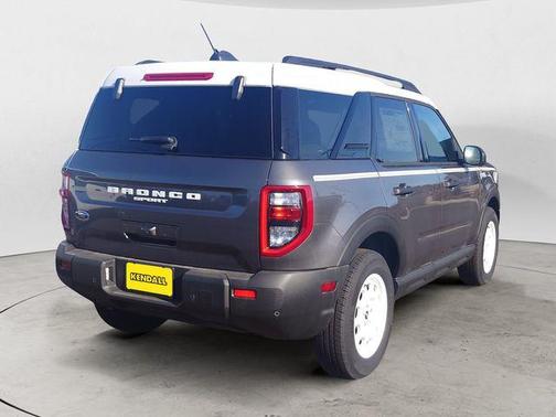 Carbonized Gray Metallic 2025 Ford Bronco Sport Heritage