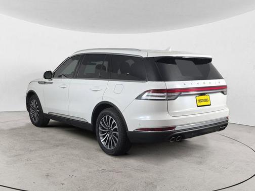 Pristine White Metallic Tri-Coat 2020 Lincoln Aviator Reserve AWD