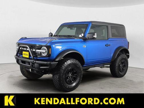 Velocity Blue Metallic 2022 Ford Bronco Wildtrak