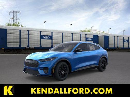 Blue 2026 Ford Mustang Mach-E Premium