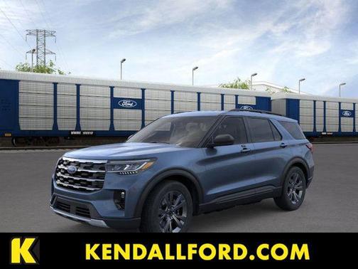 Vapor Blue Metallic 2026 Ford Explorer Active