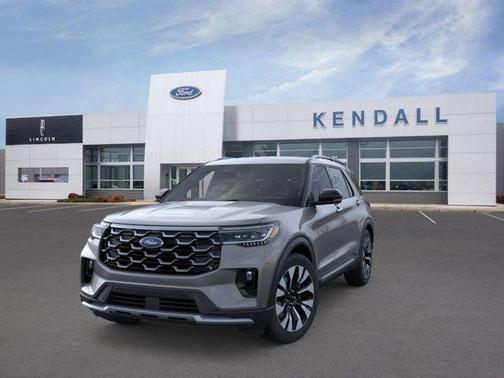 Carbonized Gray Metallic 2026 Ford Explorer Platinum