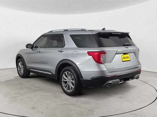 Iconic Silver Metallic 2021 Ford Explorer Limited