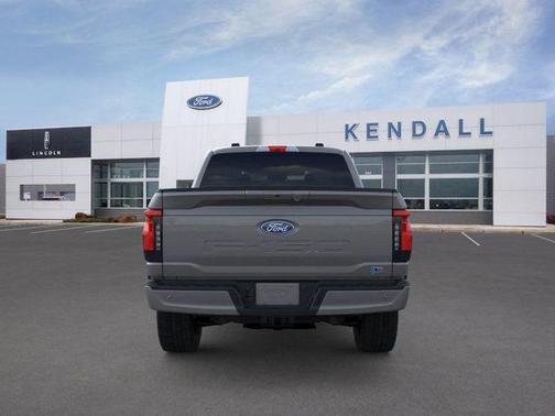 Carbonized Gray Metallic 2025 Ford F-150 Lightning Flash