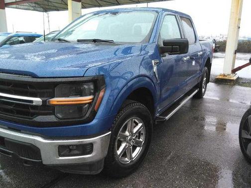 Blue 2025 Ford F-150 XLT