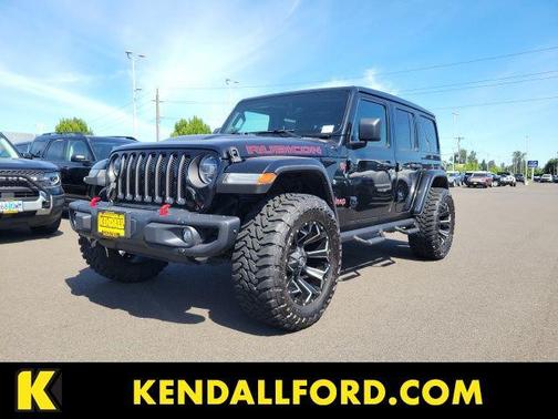 Black Clearcoat 2021 Jeep Wrangler Unlimited Rubicon