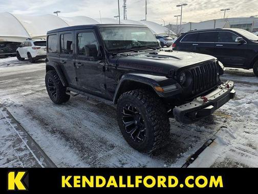 Black Clearcoat 2021 Jeep Wrangler Unlimited Rubicon
