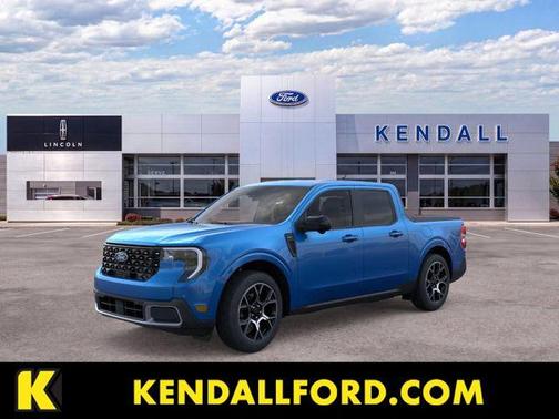 Blue 2026 Ford Maverick Lariat