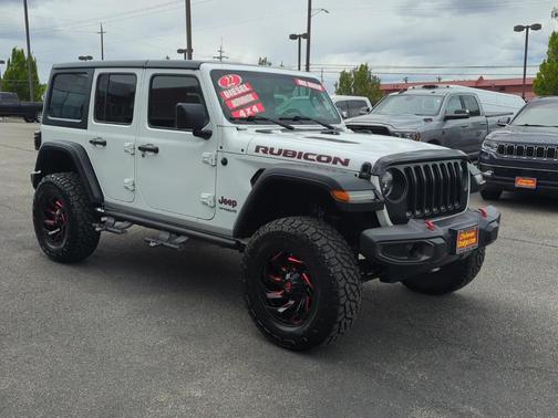 Bright White Clearcoat 2022 Jeep Wrangler Unlimited Rubicon