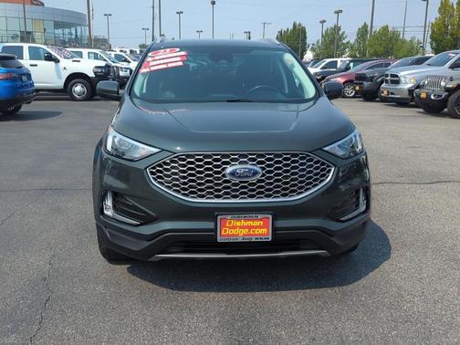 Forged Green Metallic 2023 Ford Edge SEL