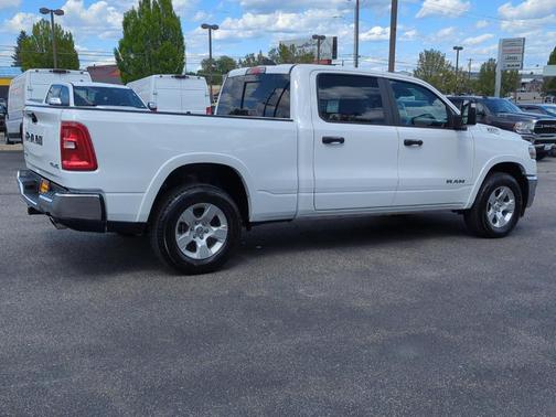 Bright White Clearcoat 2025 RAM 1500 Big Horn
