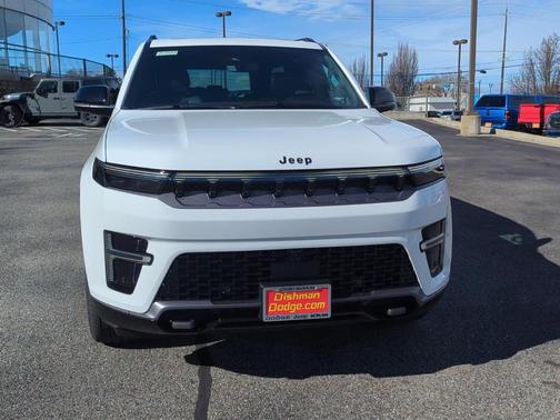 Bright White Clearcoat 2026 Jeep Grand Wagoneer L Limited