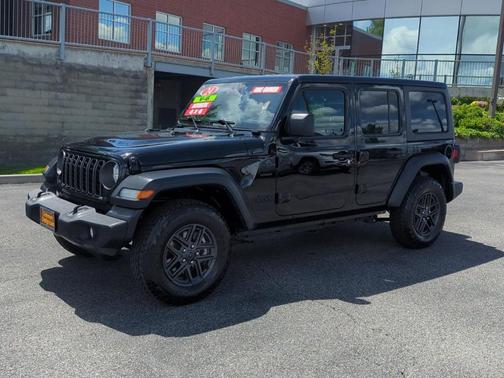 Black Clearcoat 2024 Jeep Wrangler Sport