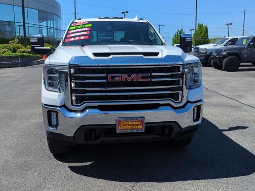 Summit White 2021 GMC Sierra 3500 SLT