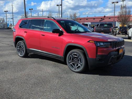 Red 2026 Jeep Cherokee LAREDO/LIMITED