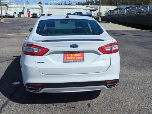 White Platinum Tri-Coat Metallic 2015 Ford Fusion SE