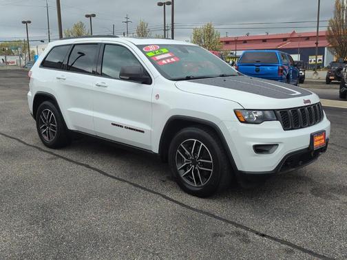 Bright White Clearcoat 2020 Jeep Grand Cherokee Trailhawk