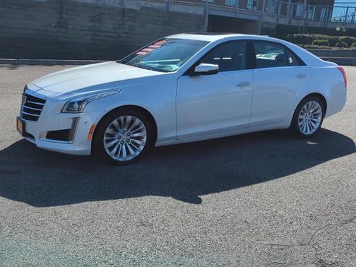 Crystal White Tri-Coat 2015 Cadillac CTS 3.6L Performance
