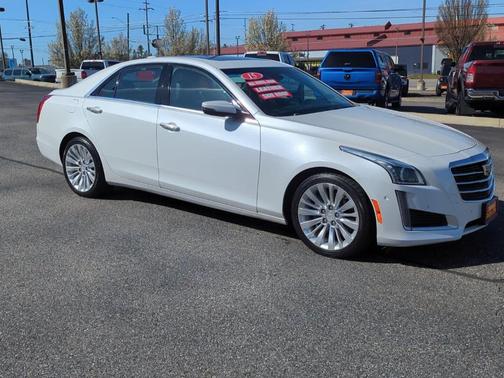 Crystal White Tri-Coat 2015 Cadillac CTS 3.6L Performance