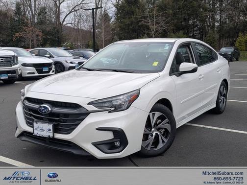 Crystal White Pearl 2025 Subaru Legacy Premium