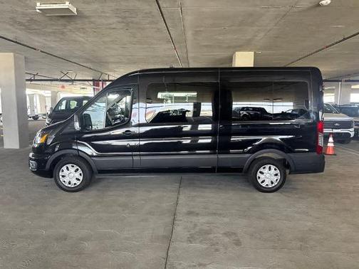 AGATE BLACK METALLIC 2025 Ford Transit-350 XLT