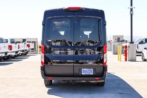 AGATE BLACK METALLIC 2025 Ford Transit-350 XLT