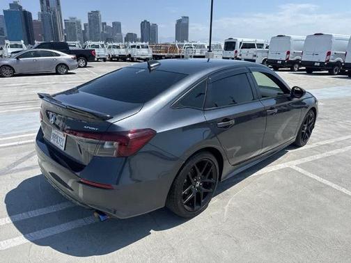 Meteorite Gray Metallic 2025 Honda Civic SPORT