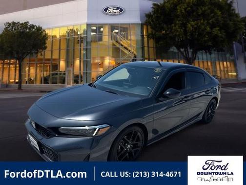 Meteorite Gray Metallic 2025 Honda Civic SPORT