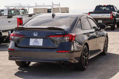 Meteorite Gray Metallic 2025 Honda Civic SPORT