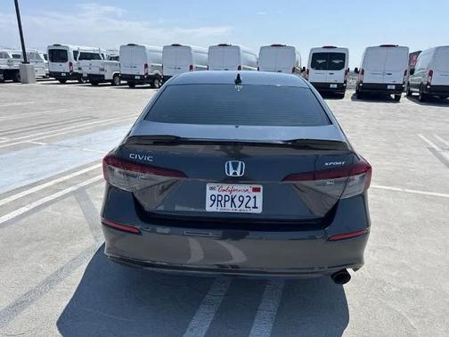 Meteorite Gray Metallic 2025 Honda Civic SPORT