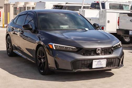 Meteorite Gray Metallic 2025 Honda Civic SPORT