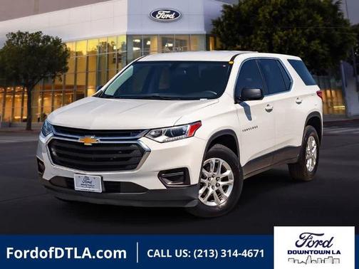 Summit White 2019 Chevrolet Traverse LS W/1LS
