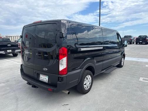 AGATE BLACK METALLIC 2025 Ford Transit-350 XLT