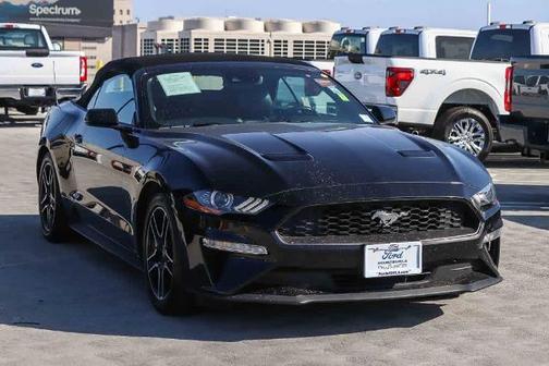 SHADOW BLACK 2022 Ford Mustang ECOBOOST PREMIUM