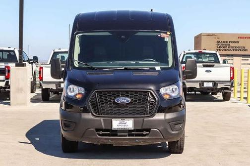 AGATE BLACK METALLIC 2025 Ford Transit-250 148 WB MEDIUM ROOF CARGO