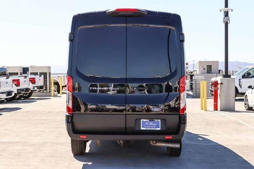 AGATE BLACK METALLIC 2025 Ford Transit-250 148 WB MEDIUM ROOF CARGO