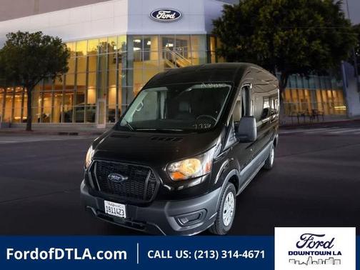 AGATE BLACK METALLIC 2025 Ford Transit-250 148 WB MEDIUM ROOF CARGO