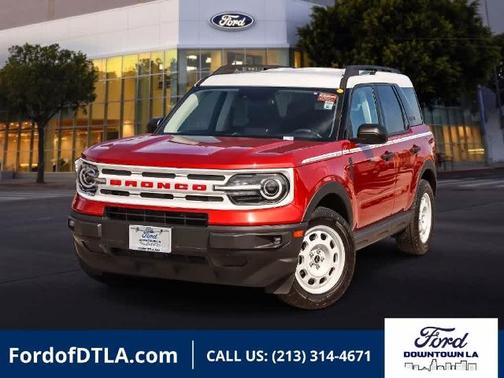 HOT PEPPER RED METALLIC TC 2024 Ford Bronco Sport HERITAGE