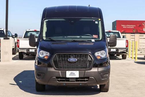 AGATE BLACK METALLIC 2025 Ford Transit-250 148 WB MEDIUM ROOF CARGO