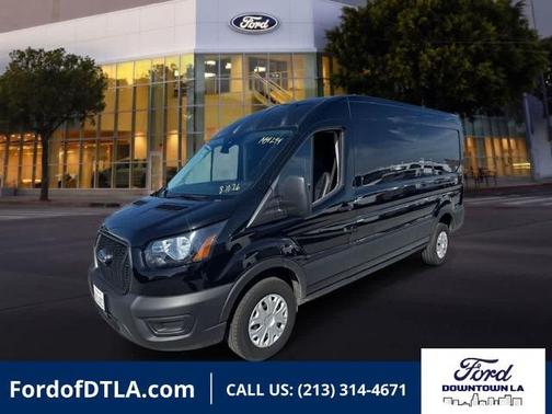 AGATE BLACK METALLIC 2025 Ford Transit-250 148 WB MEDIUM ROOF CARGO