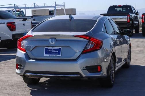 Lunar Silver Metallic 2021 Honda Civic EX-L