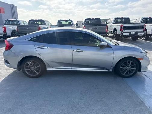 Lunar Silver Metallic 2021 Honda Civic EX-L