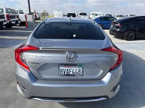 Lunar Silver Metallic 2021 Honda Civic EX-L