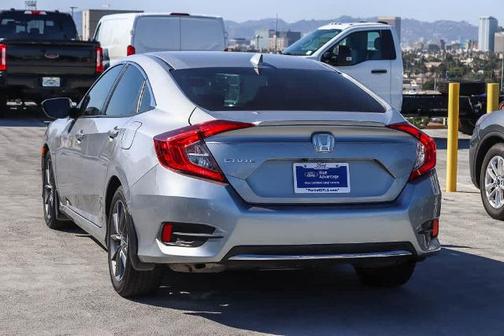 Lunar Silver Metallic 2021 Honda Civic EX-L