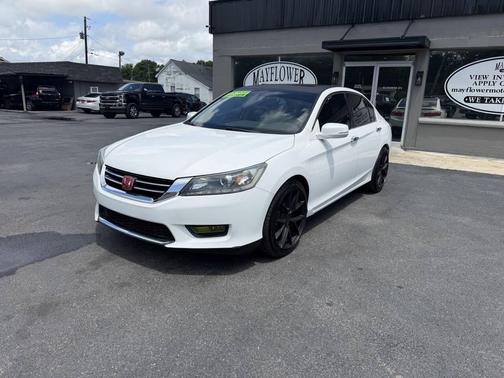 White Orchid Pearl 2015 Honda Accord EX