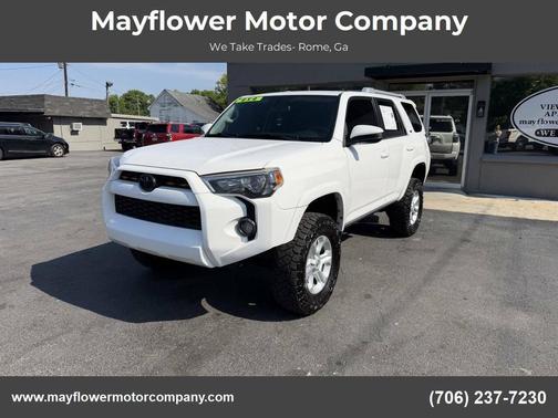 Super White 2016 Toyota 4Runner SR5