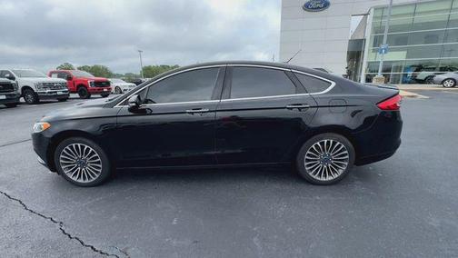 SHADOW BLACK 2017 Ford Fusion Titanium