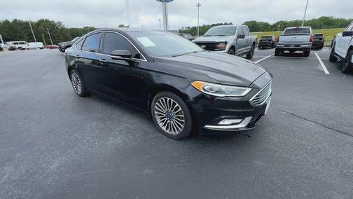 SHADOW BLACK 2017 Ford Fusion Titanium
