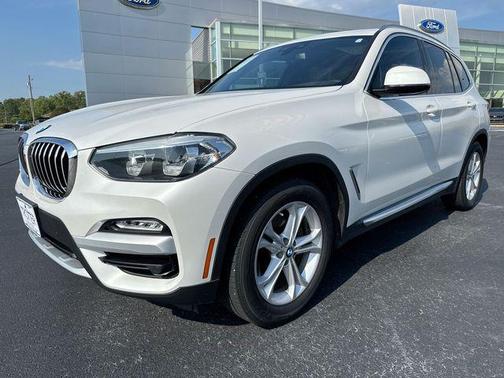 Mineral White Metallic 2019 BMW X3 sDrive30i