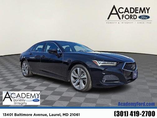 Black 2023 Acura TLX ADVANCE